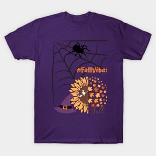A fun little pumpkin spice witchcraft in the air. T-Shirt